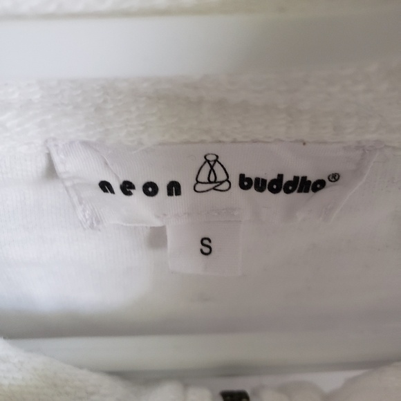 Neon Buddha white cotton jacket - Picture 11 of 12